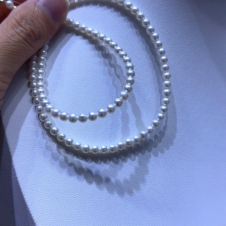 颈饰淡水珍珠银S925镶嵌