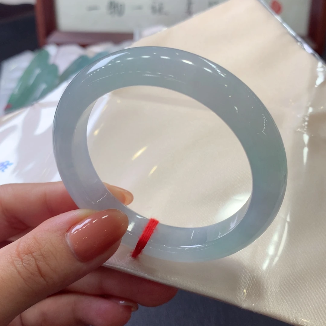 翡翠未镶嵌手镯天然Ａ货翡翠53/54