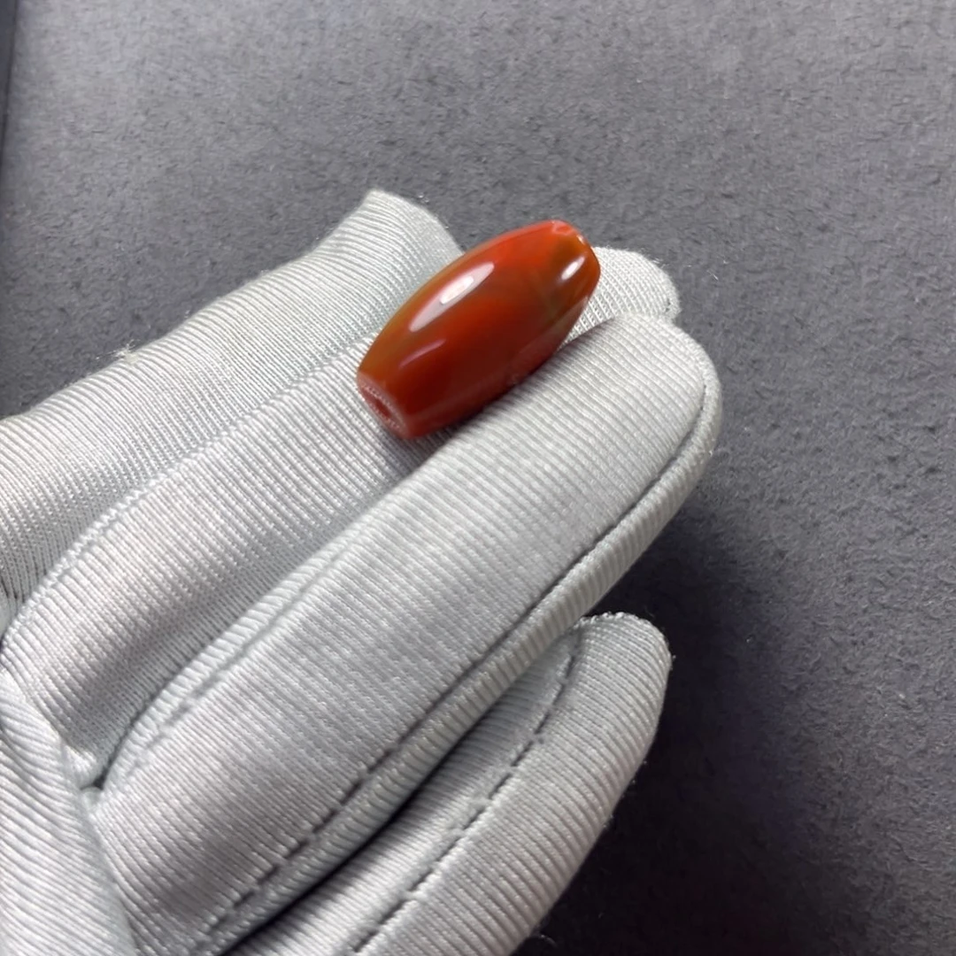 南红玛瑙桶珠未镶嵌西**星