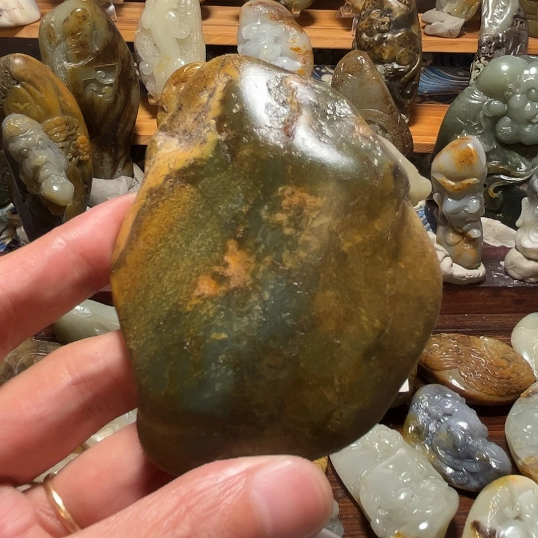 刀***仔未镶嵌和田玉挂件