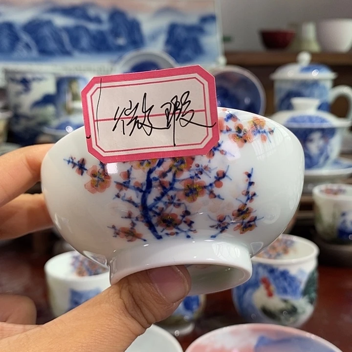 杯春****.景德镇手工手绘陶瓷，高亮兴老师作品