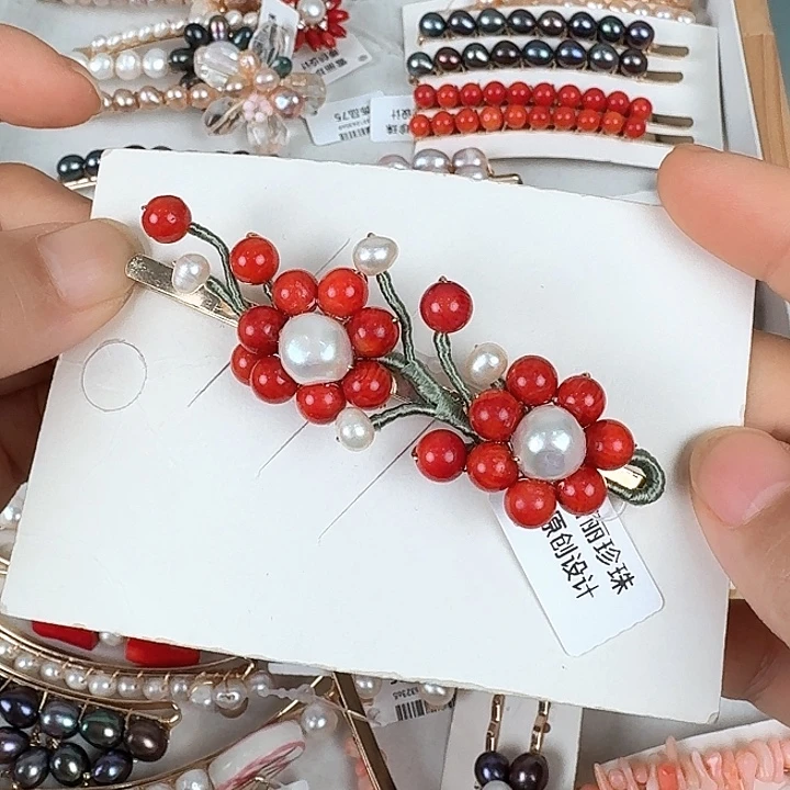 淡水珍珠未镶嵌发饰