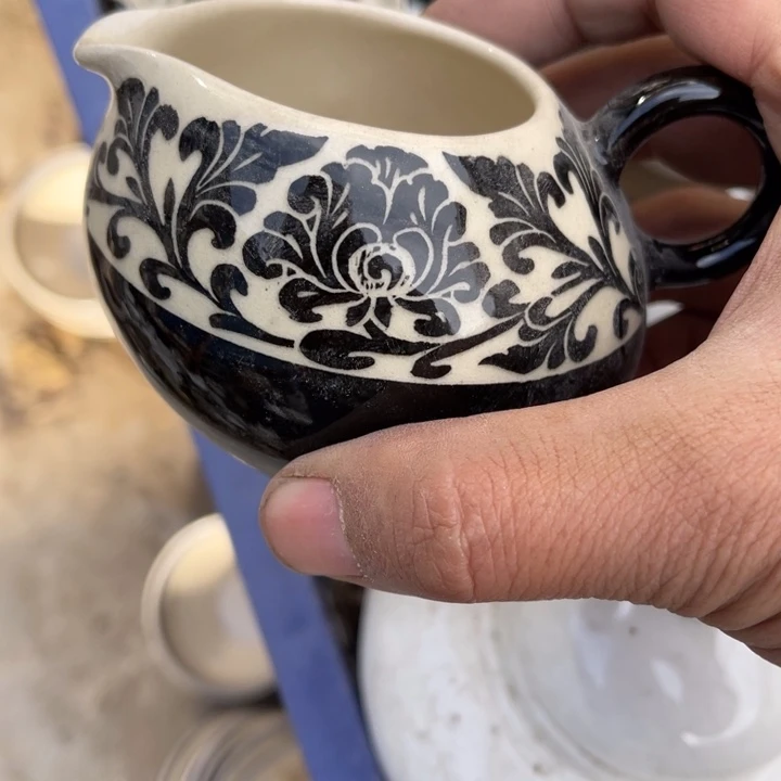 0***0瓷其他鹦鹉公道杯一个剃刻