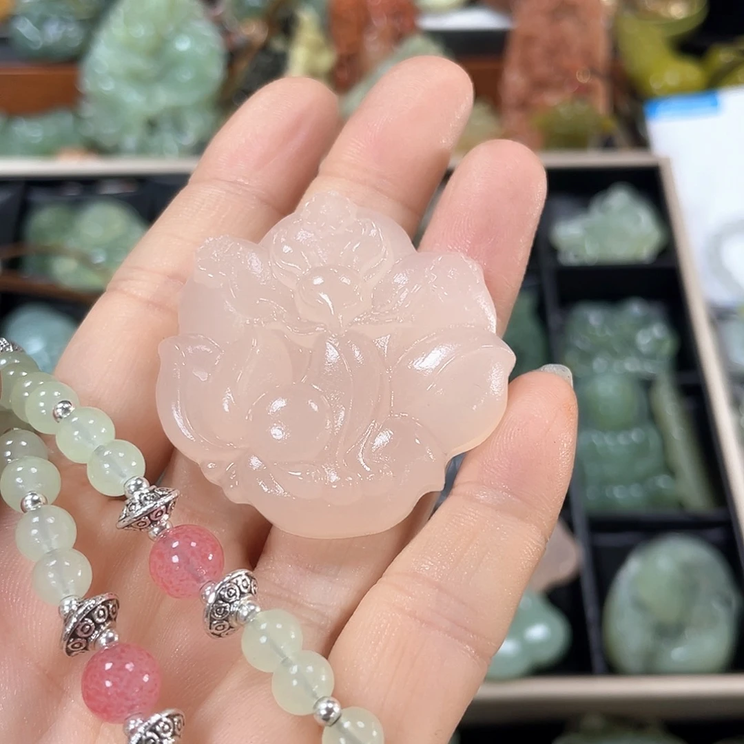 蛇纹石玉颈饰未镶嵌S**.