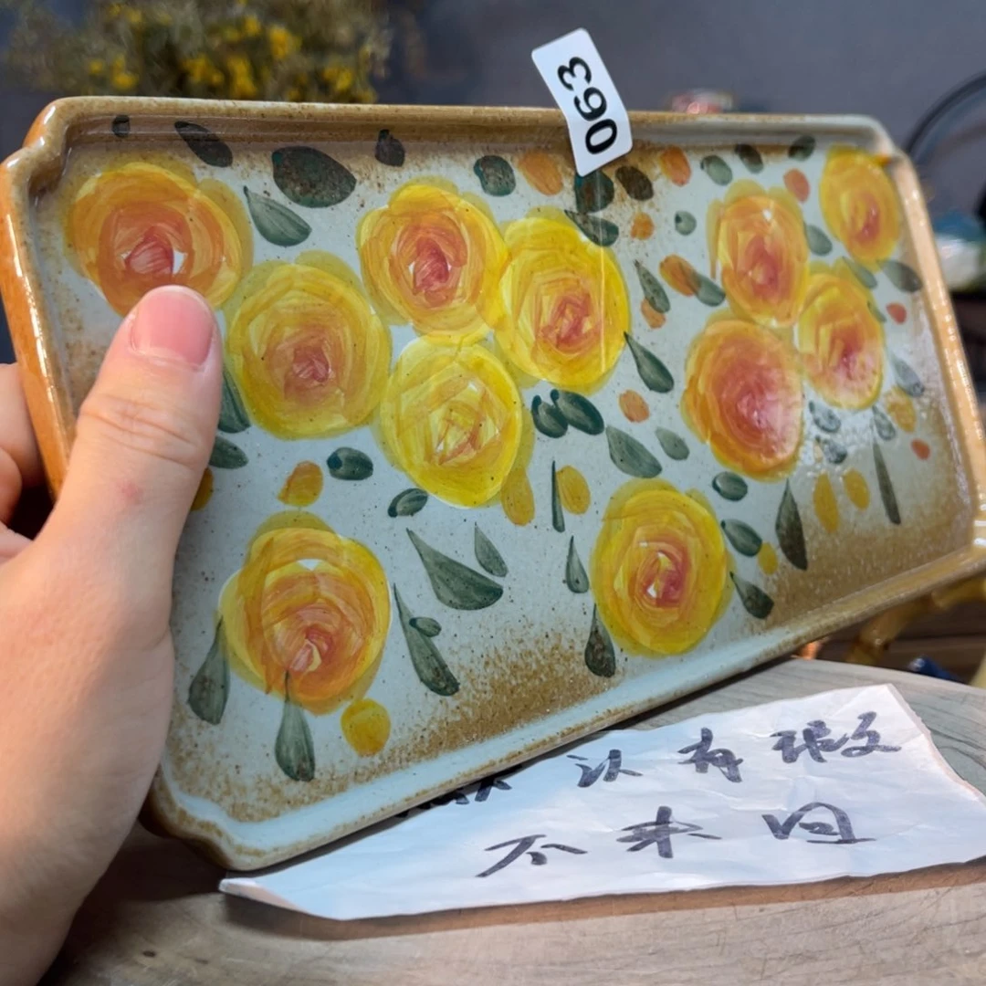杯素浅陶瓷手工手绘