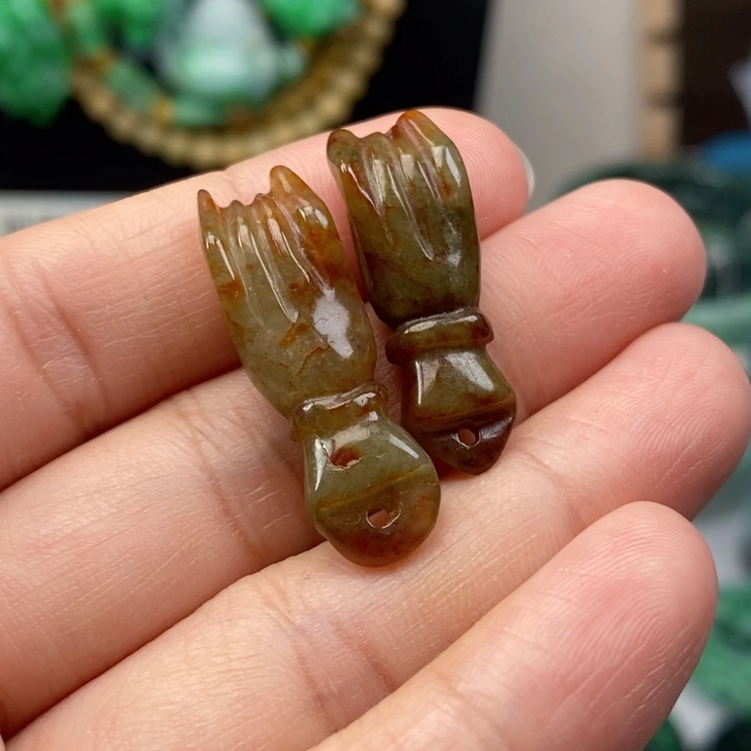 翡翠未镶嵌颈饰翡翠翡翠