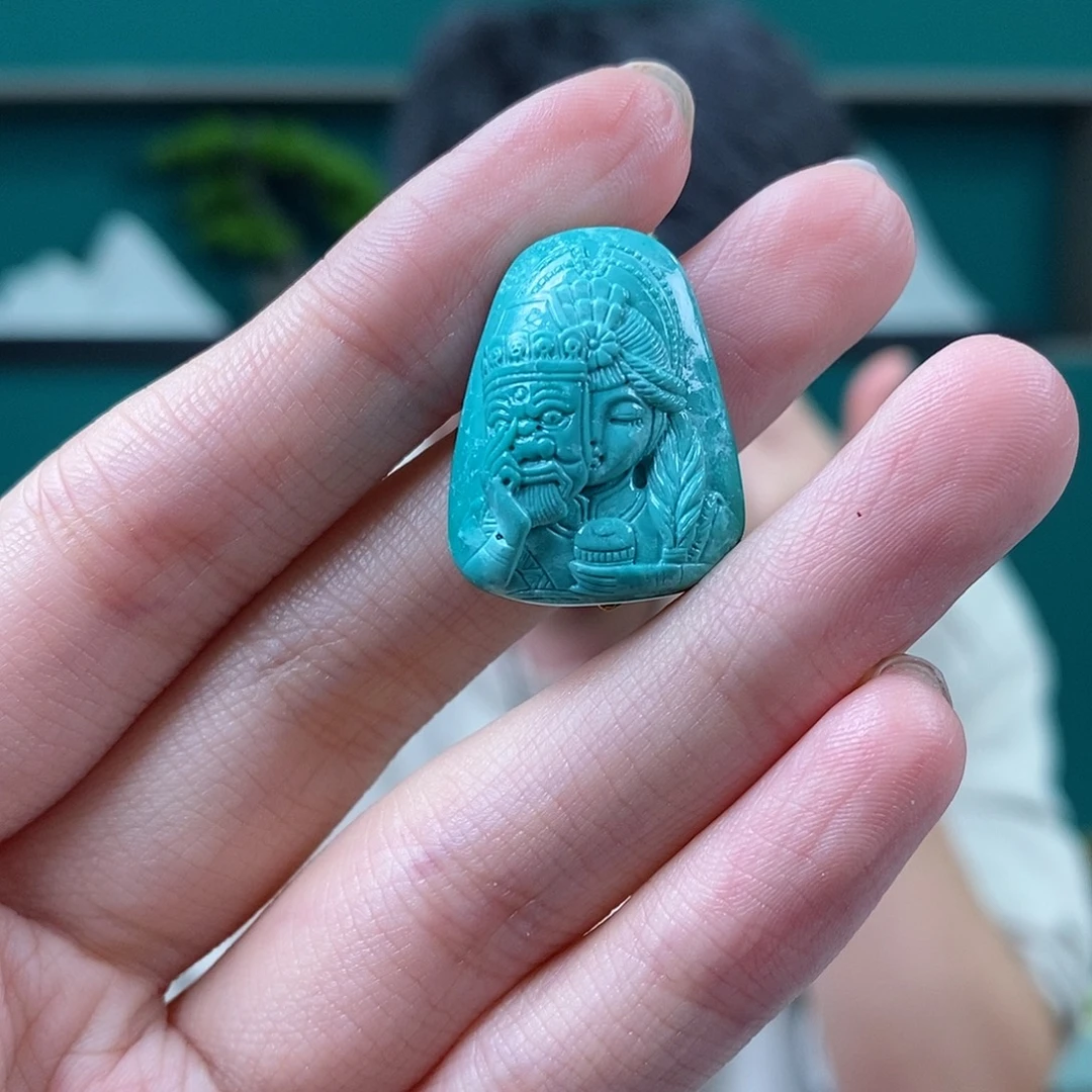 绿松石未镶嵌珠宝奇石