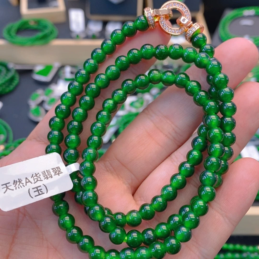 翡翠颈饰未镶嵌卡6