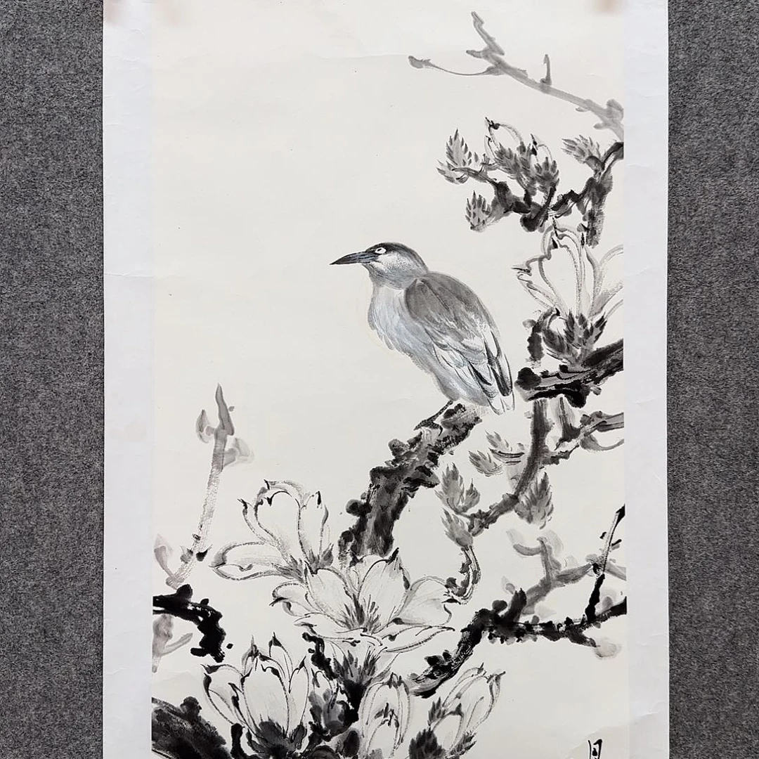 国画zz谢宗伯老师手绘作品