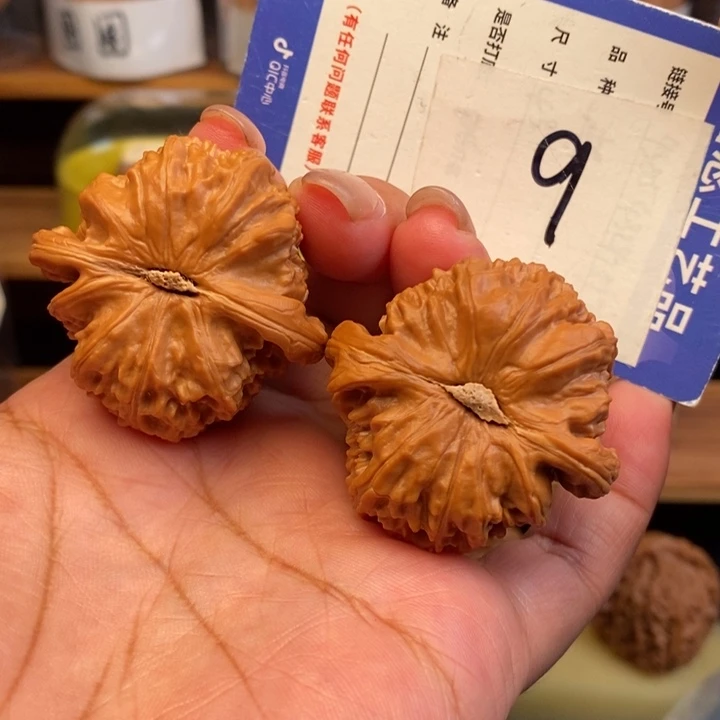 吊坠文玩核桃41白狮子