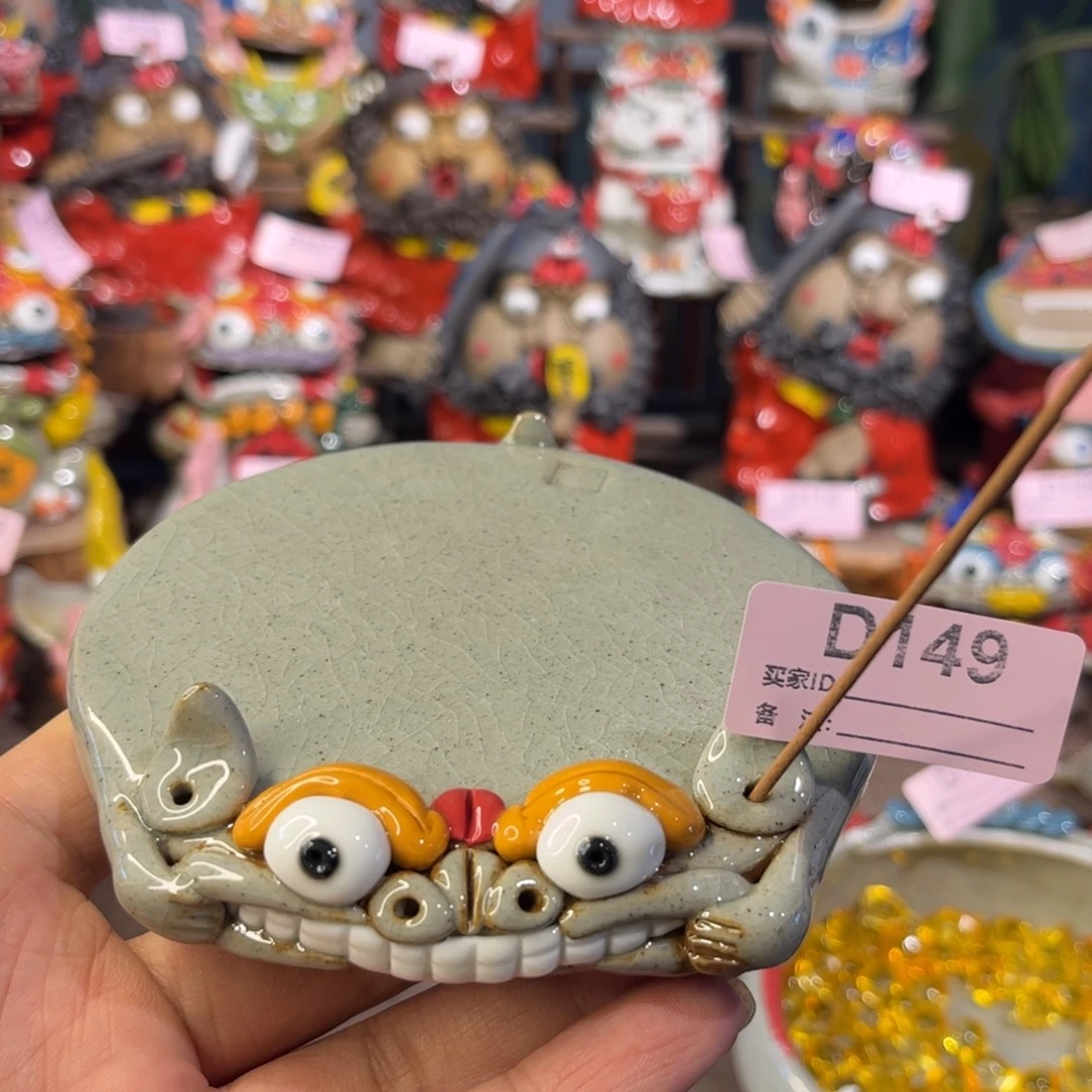 泥塑纯手工茶宠摆件