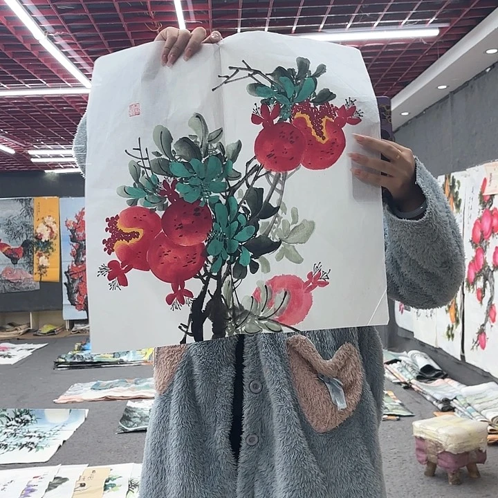 国画无毛和被绒毛或被