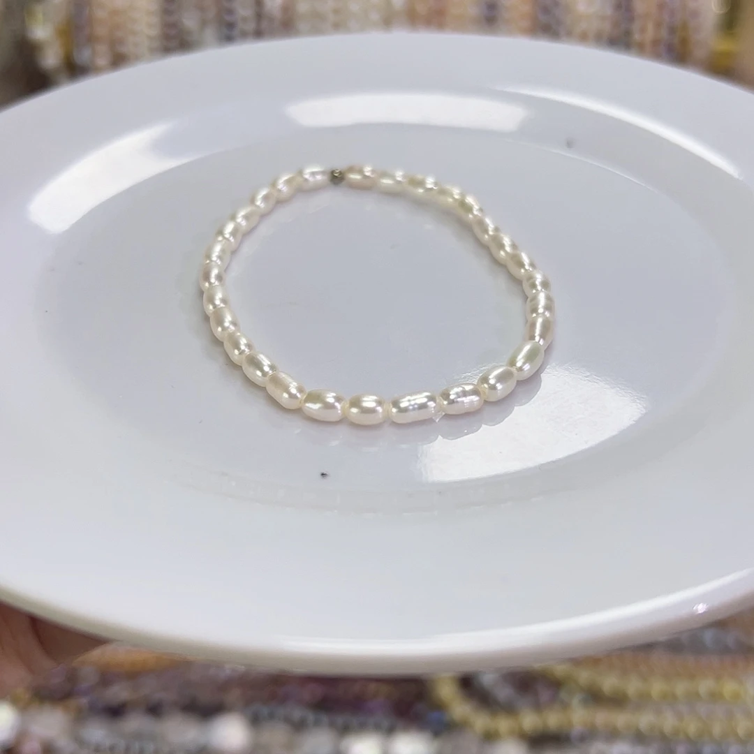 手绳淡水珍珠钛钢