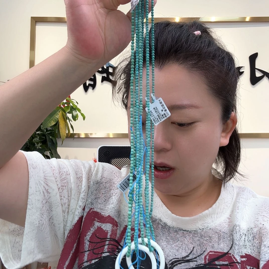 未镶嵌绿松石珠宝奇石117 多样性发货发其一
