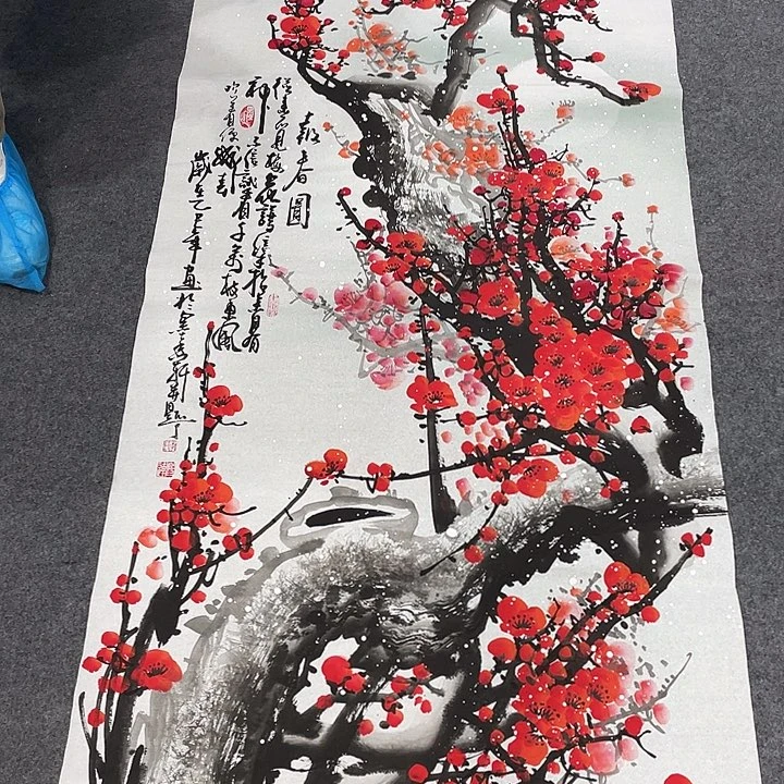 国画今天上午作品展示