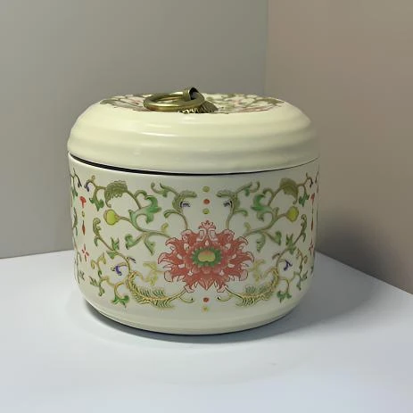 G3452-缠枝莲茶叶罐