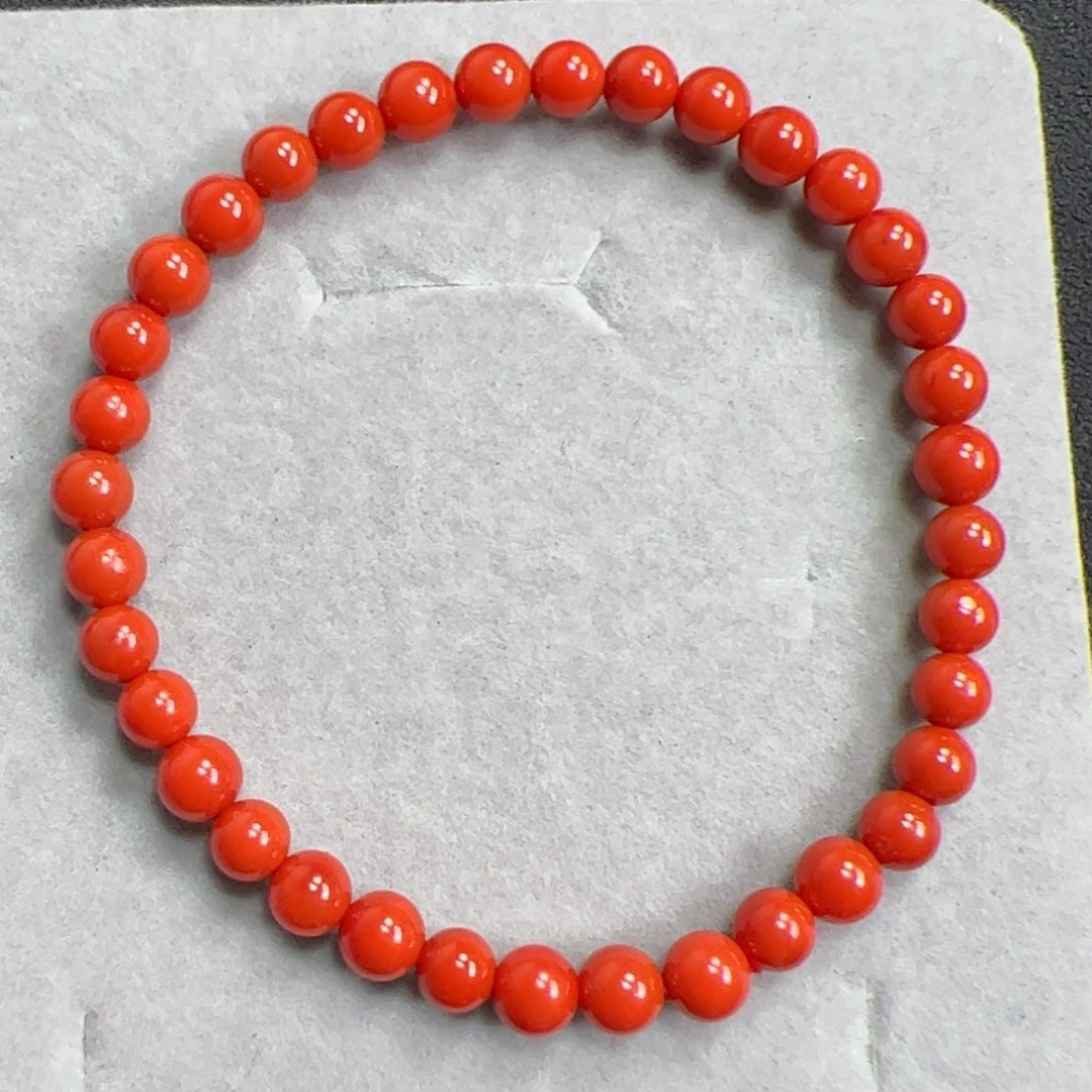 南红玛瑙手串未镶嵌