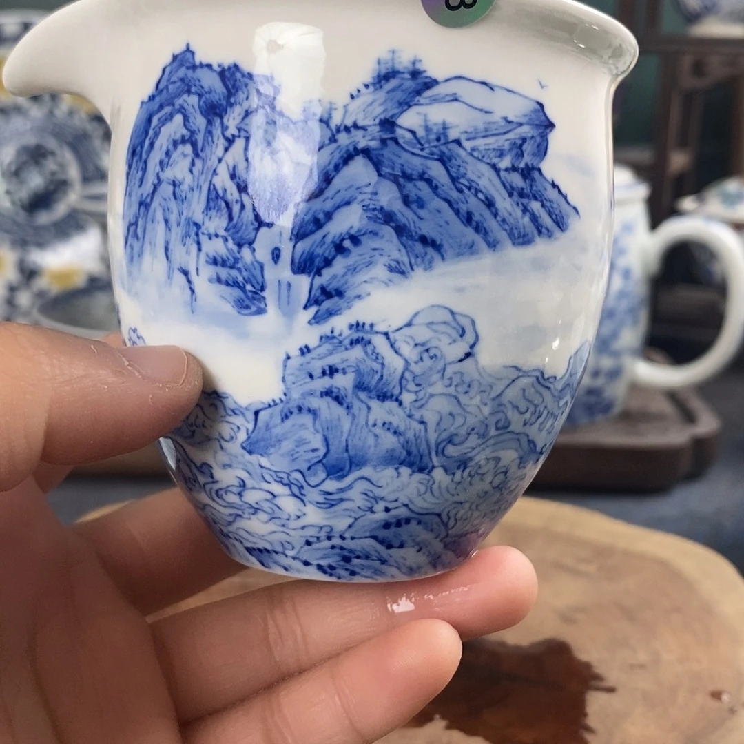 瓷片景德镇手绘青花茶器78