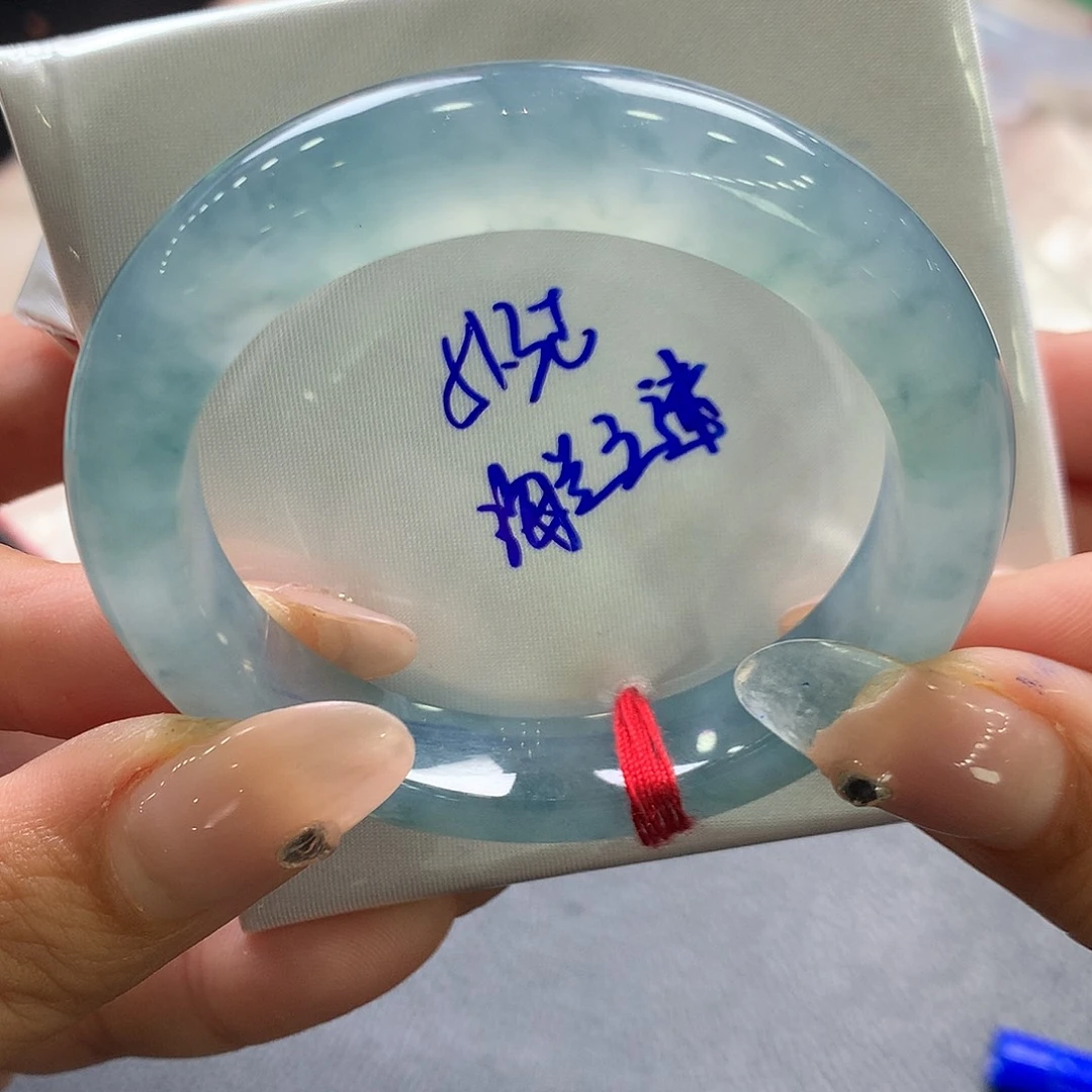 翡翠未镶嵌手镯51.3正