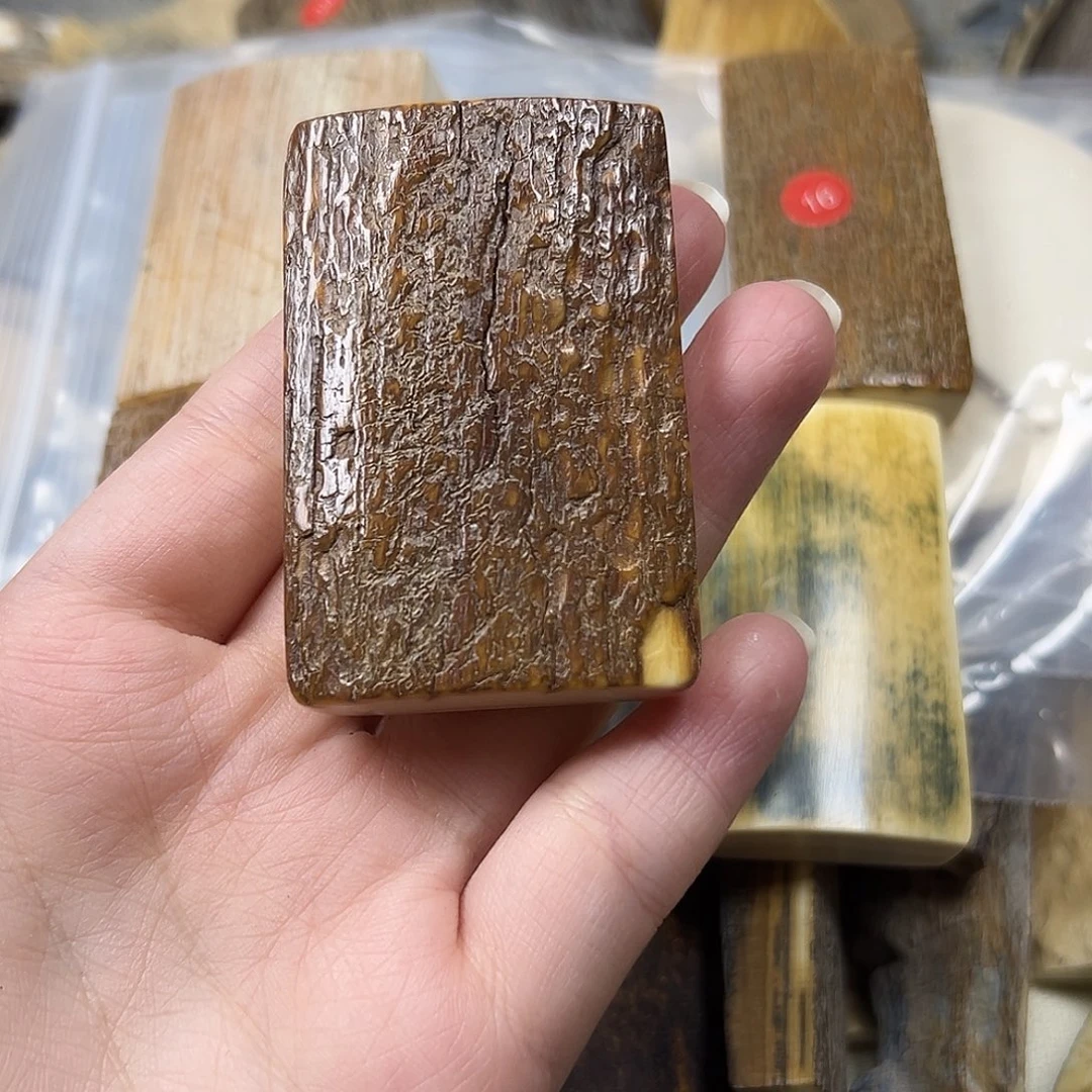 发***财猛犸象牙手串/手链/手镯猛犸原材料边角料大块料