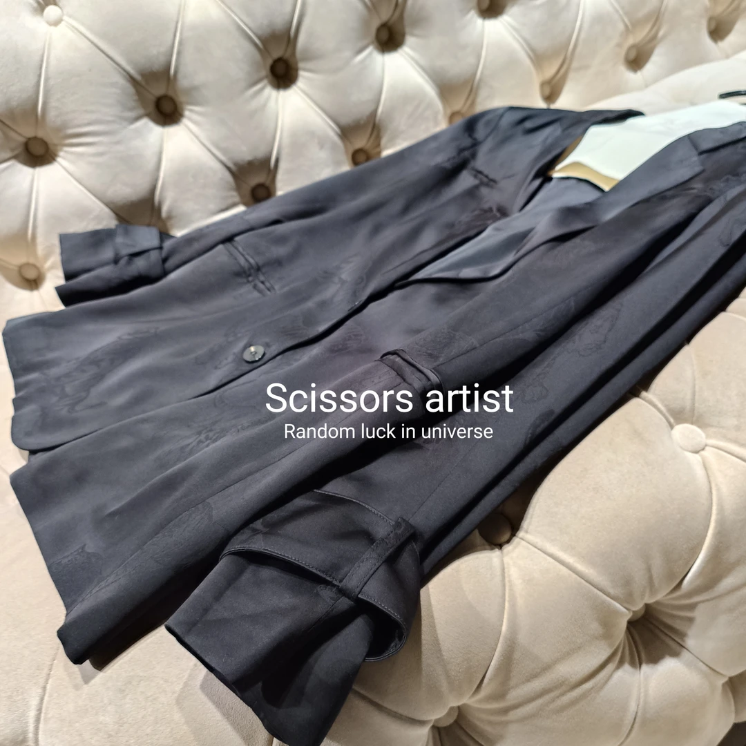 【Scissors artist】高端设计师走秀女装西服4284
