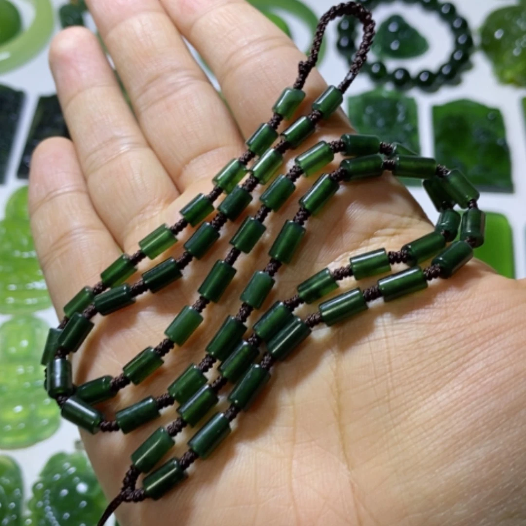 【闪购商品】未镶嵌蛇纹石玉颈饰用*郎