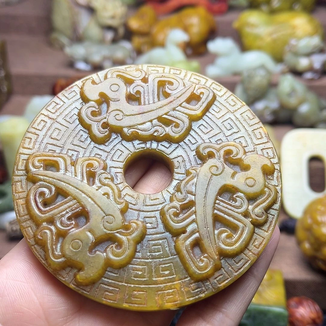 白玉菩提吊坠32。。