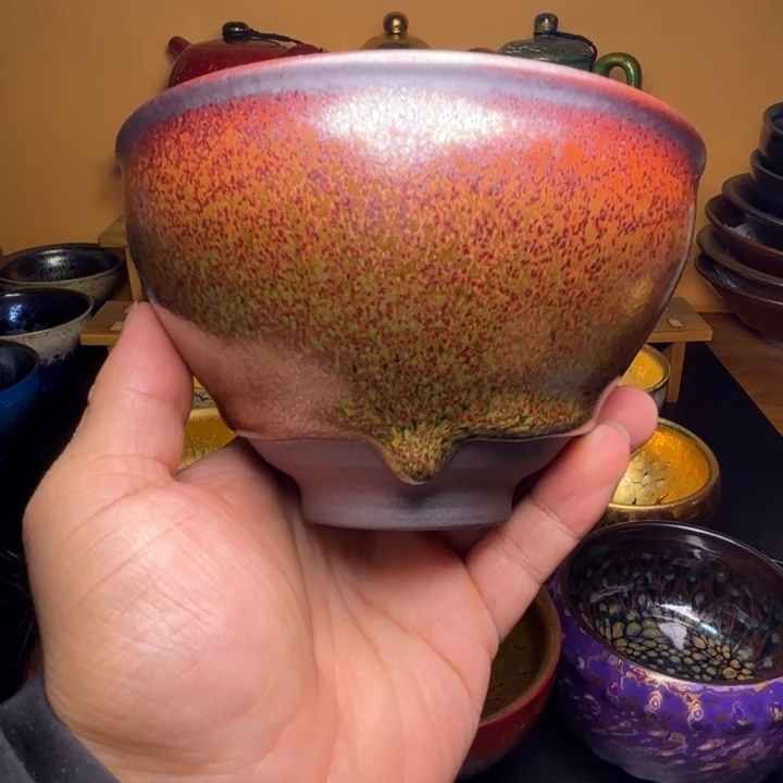 茶盏13口径易象建盏的盏