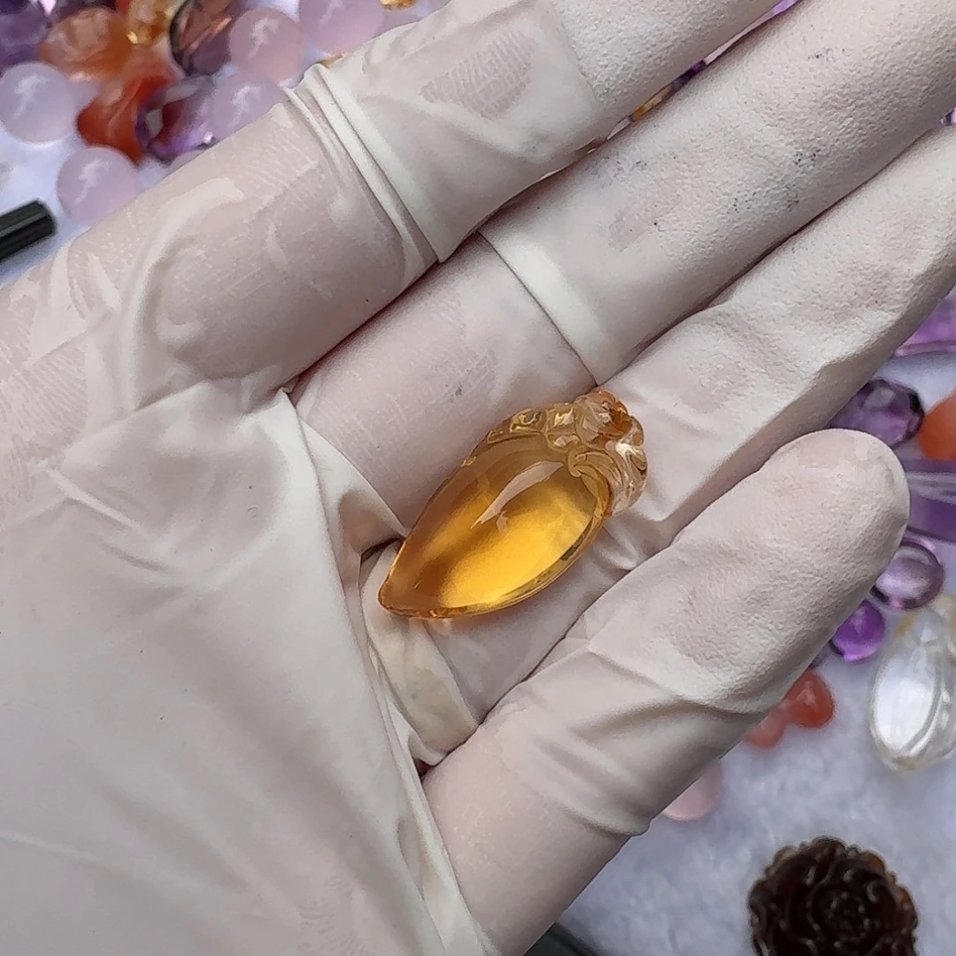 S***q烟晶手链未镶嵌水晶