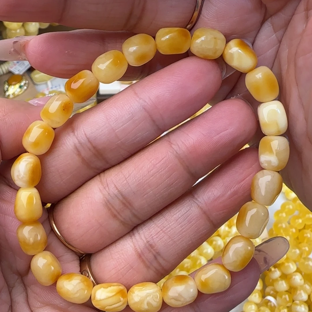 手串蜜蜡未镶嵌随型手串