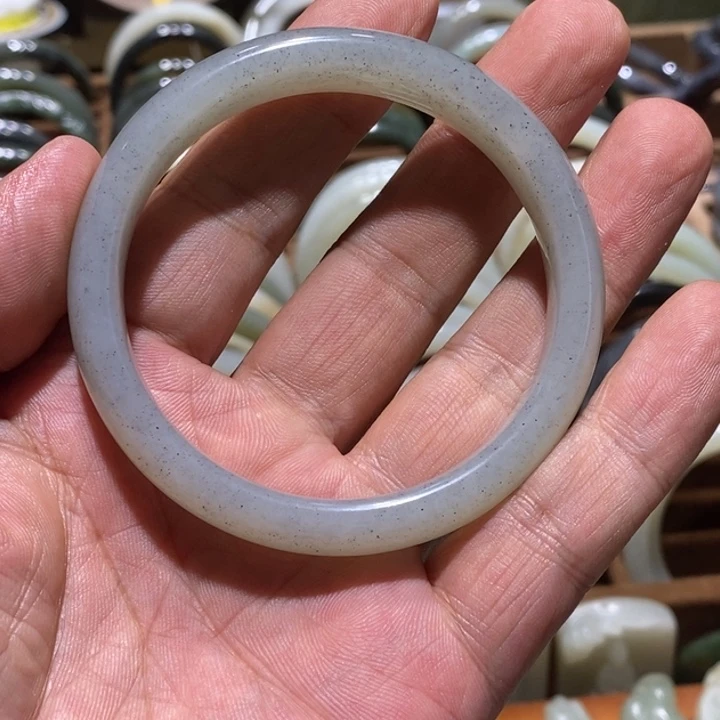 5***6和田玉（白玉）手镯未镶嵌