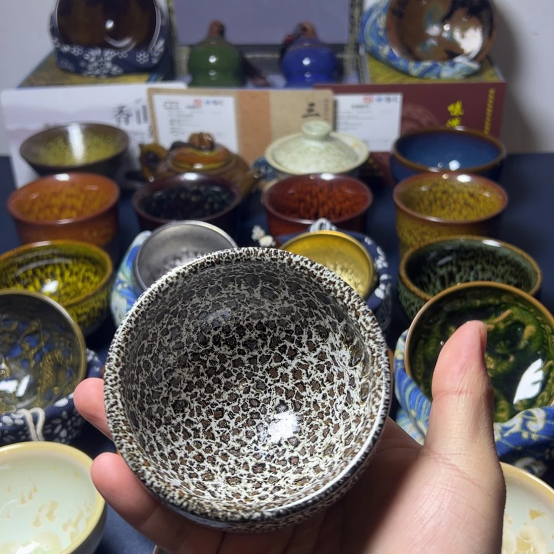 茶盏建阳建盏喝茶主人杯