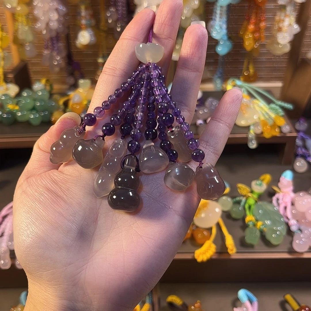 玛瑙/玉髓未镶嵌车挂