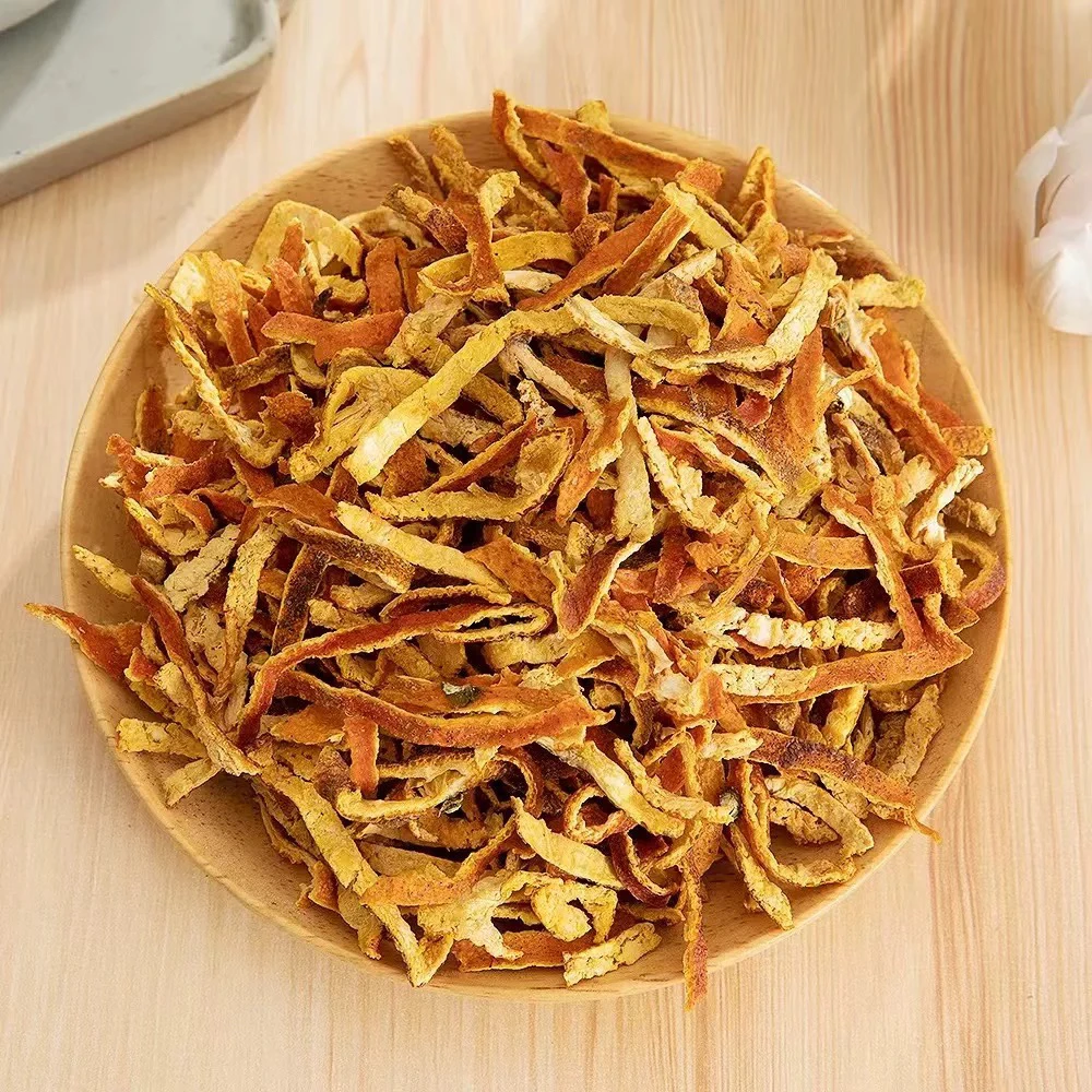 【古语养生】陈皮丝5年特级一等品批发泡茶泡水调味煲汤中药材枸杞