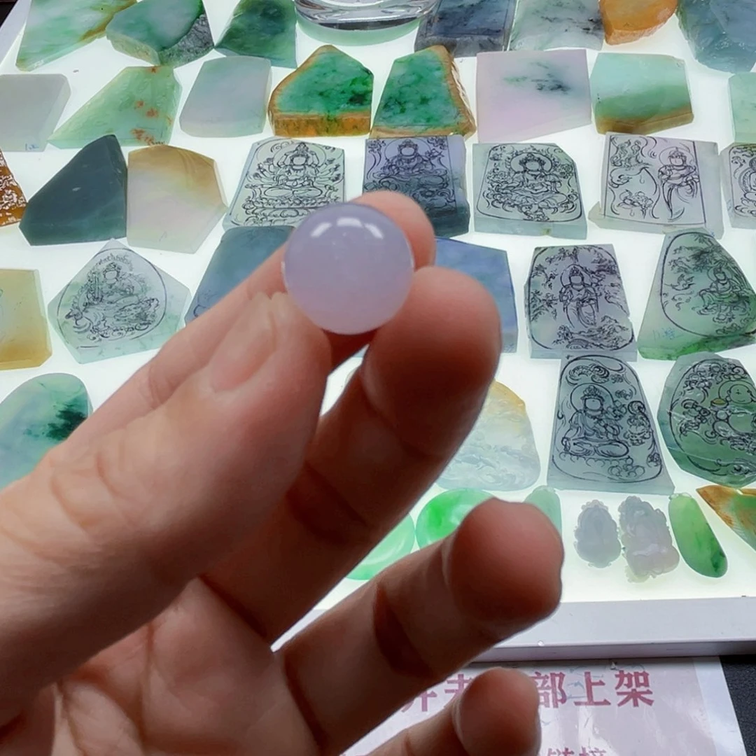 定制翡翠未镶嵌天然翡翠a货