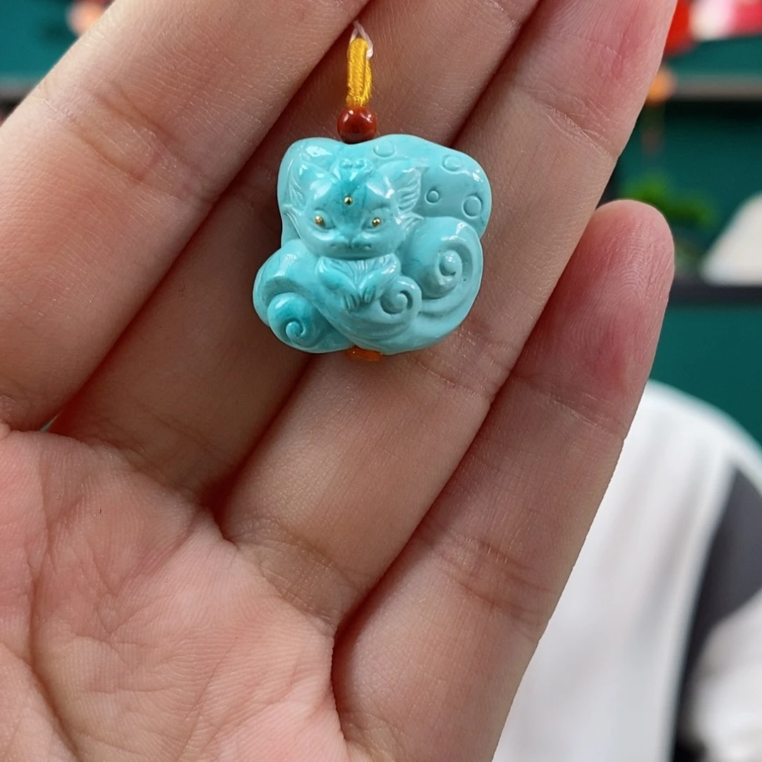 绿松石珠宝奇石未镶嵌