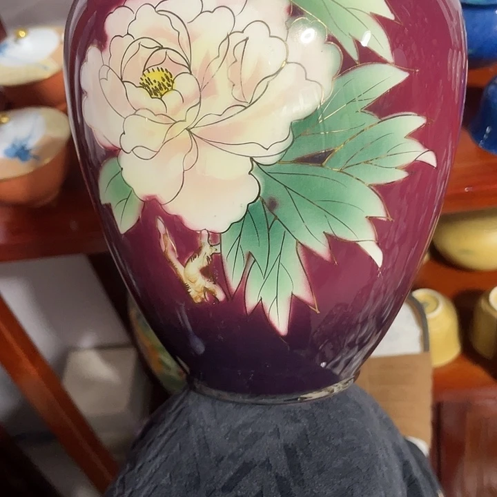 仨***玖摆件老讷精品瓷花瓶