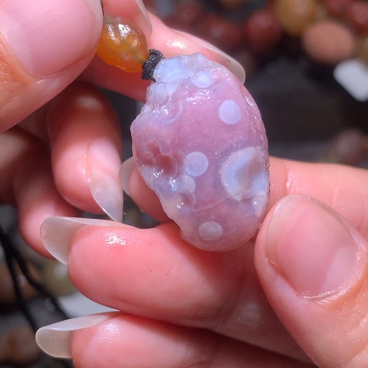 未镶嵌玛瑙/玉髓珠宝半成品