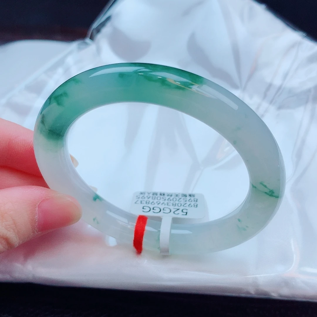 翡翠未镶嵌手镯缅甸天然翡翠A货手镯