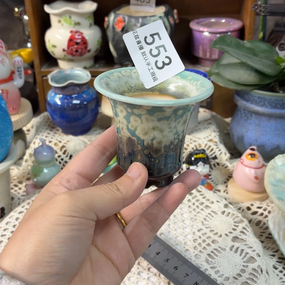 景德镇陶瓷花盆艺术