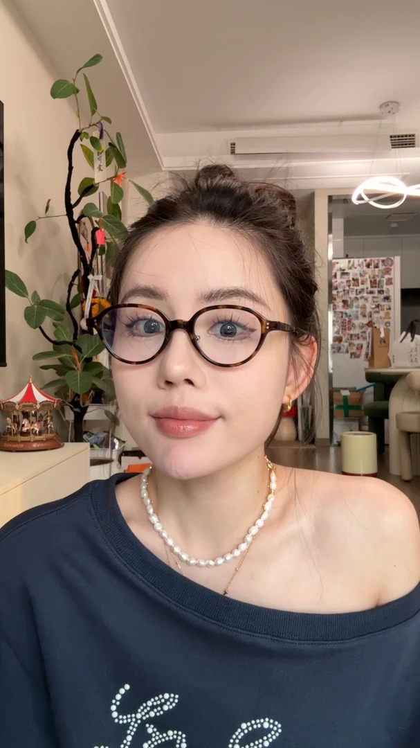 文奕黑框素颜可配近视新款网红近视眼镜框镜架同款蓝光高级眼镜架