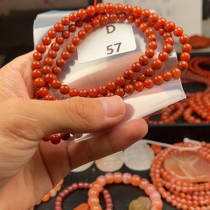 未镶嵌南红玛瑙多样性发货6m m南红玛瑙