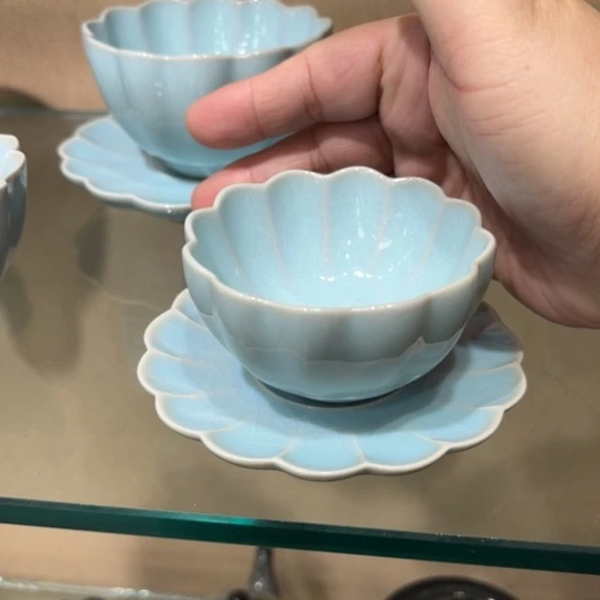 瓷片陶瓷茶具汝瓷茶具