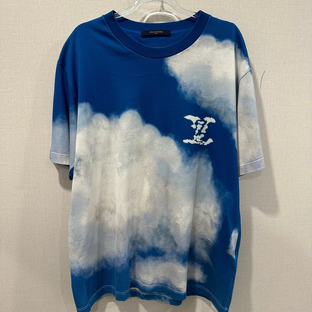 99新 LouisVuitton/路易威登 蓝天白云短袖 尺码XL 11312