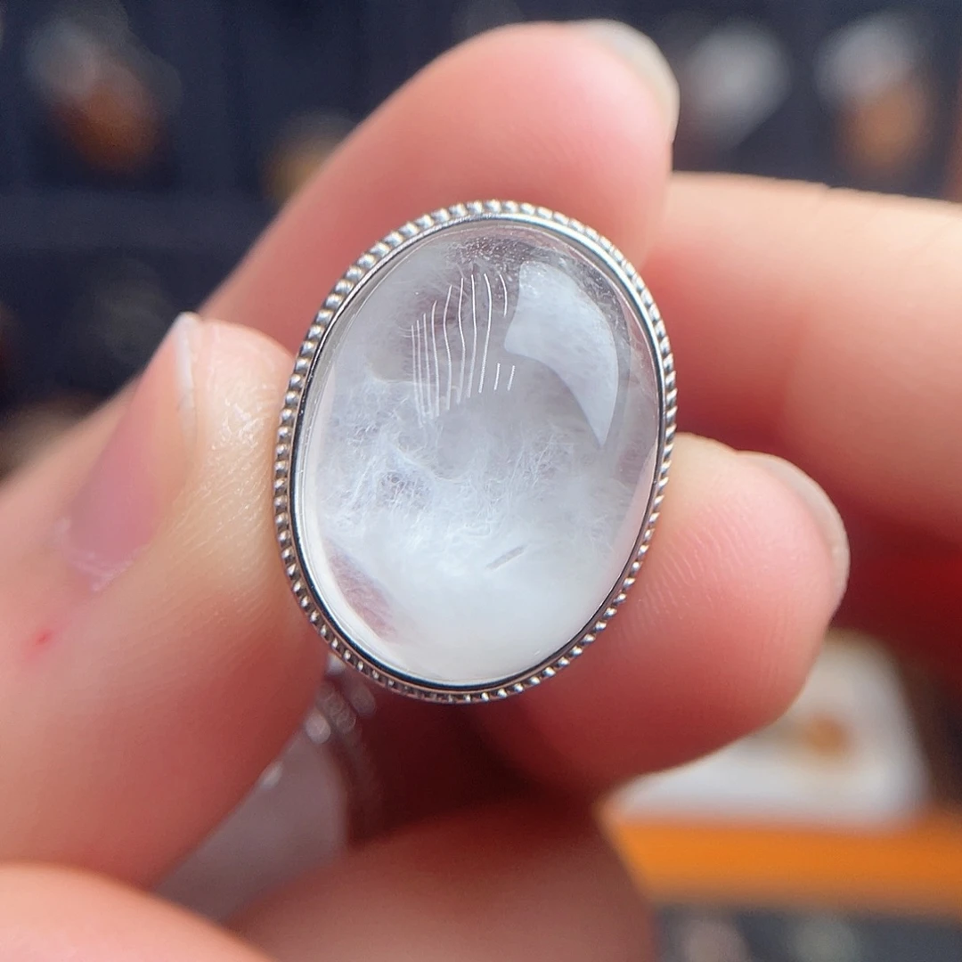 水晶颈饰银S925镶嵌?*果