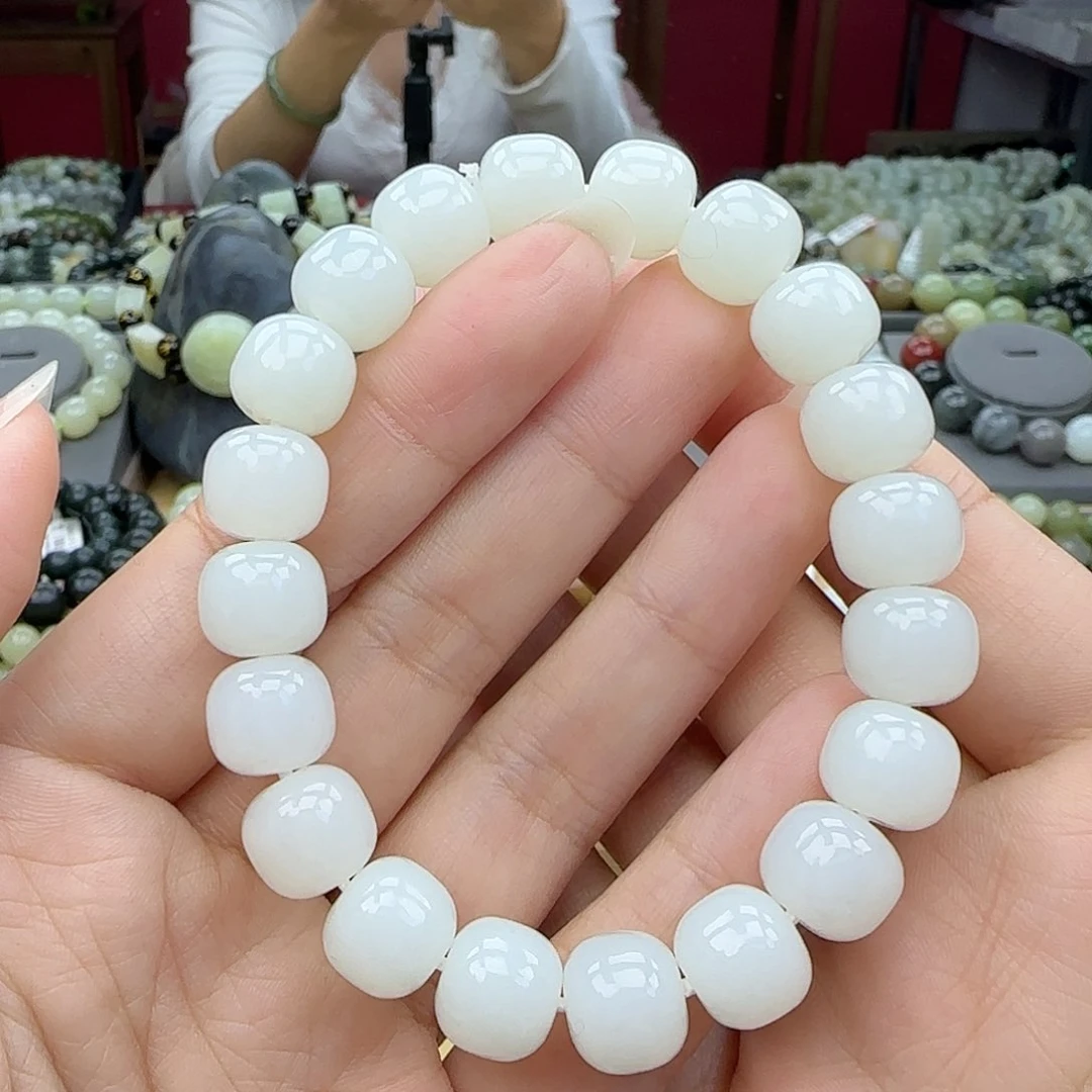 和田玉手链未镶嵌