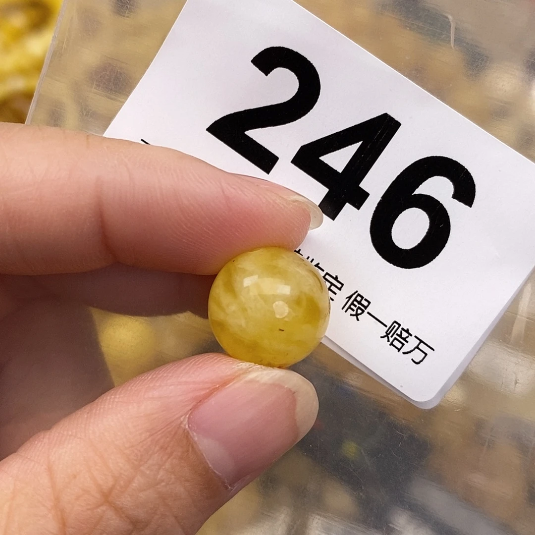 琥珀未镶嵌珠宝奇石13.5