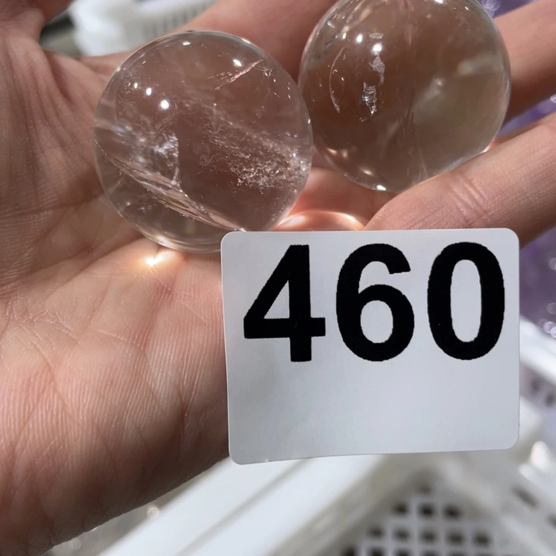 水晶珠宝半成品未镶嵌2个
