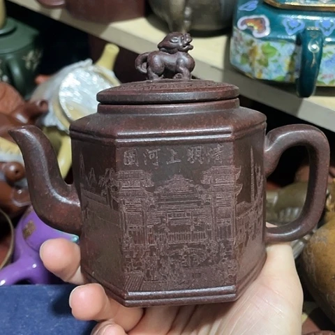 茶壶紫砂紫砂壶大家都知道喜欢紫砂壶