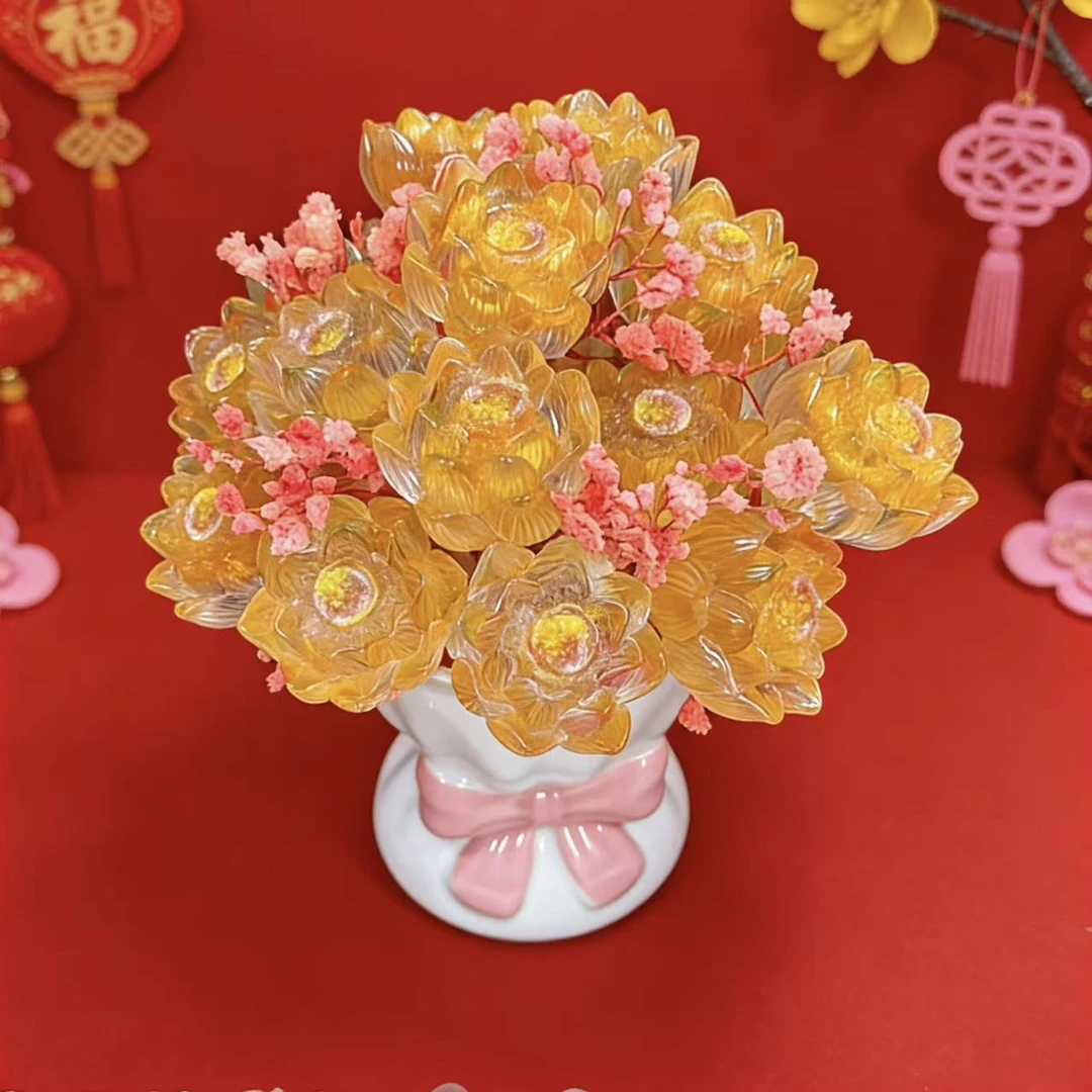 【丽丽diy饰品】手工创意diy夜光葫芦仿真小摆件挂件桌面玩具 直播